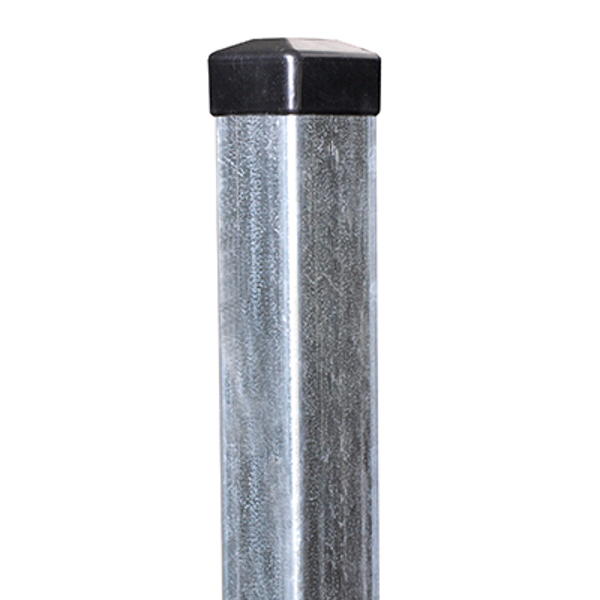 Kvadrātveida stabs 60x40x1.3 mm, cinkots, L=2000 mm