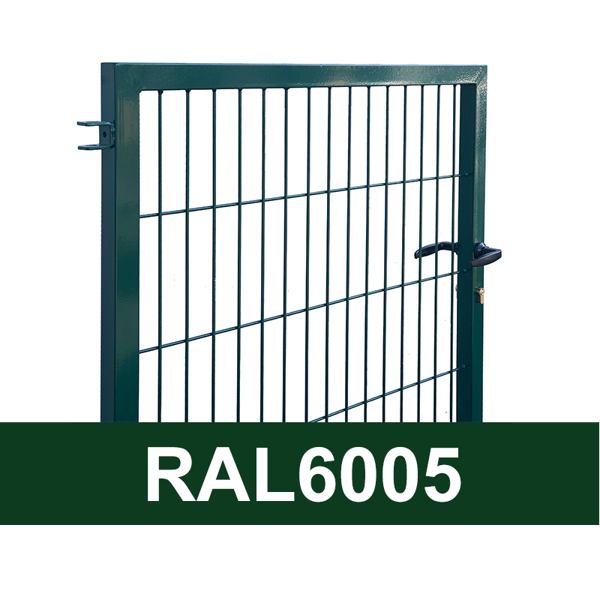 Kvadrātprofilu vārtu vērtne RAL6005 H1.2 W1.0m