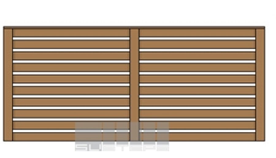 Koka panelis  egle 2x krāsots,beicets  H-1500 L-2800