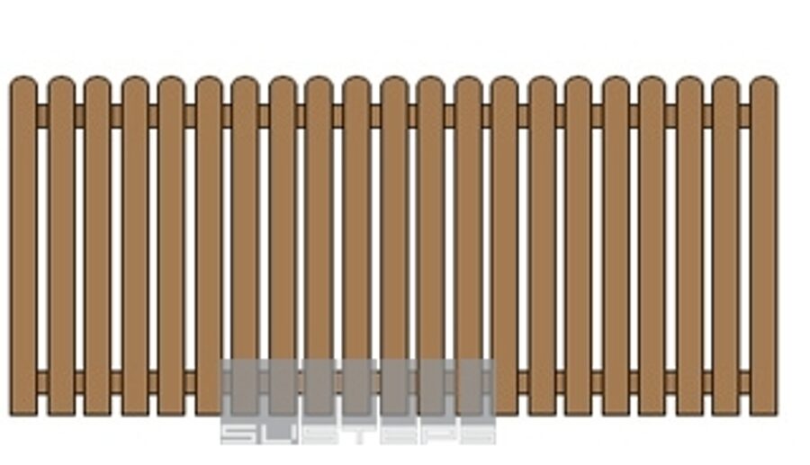 Koka panelis egle 2x krāsots,beicets  H-1500 L-2800